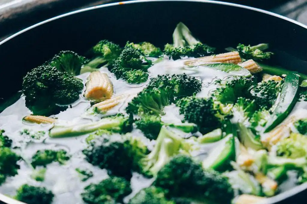 comida sana con verduras